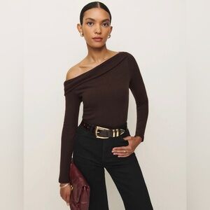 REFORMATION Elio Knit Top